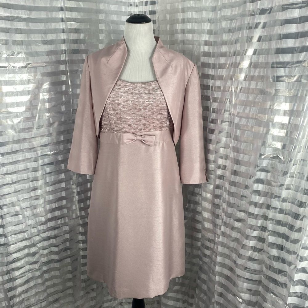 Jessica Howard Light Pink Cocktail Dress/Jacket